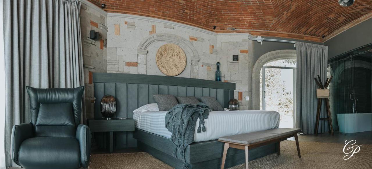 De Cantera Y Plata Hotel Boutique 塔斯科·德·阿拉尔孔 外观 照片