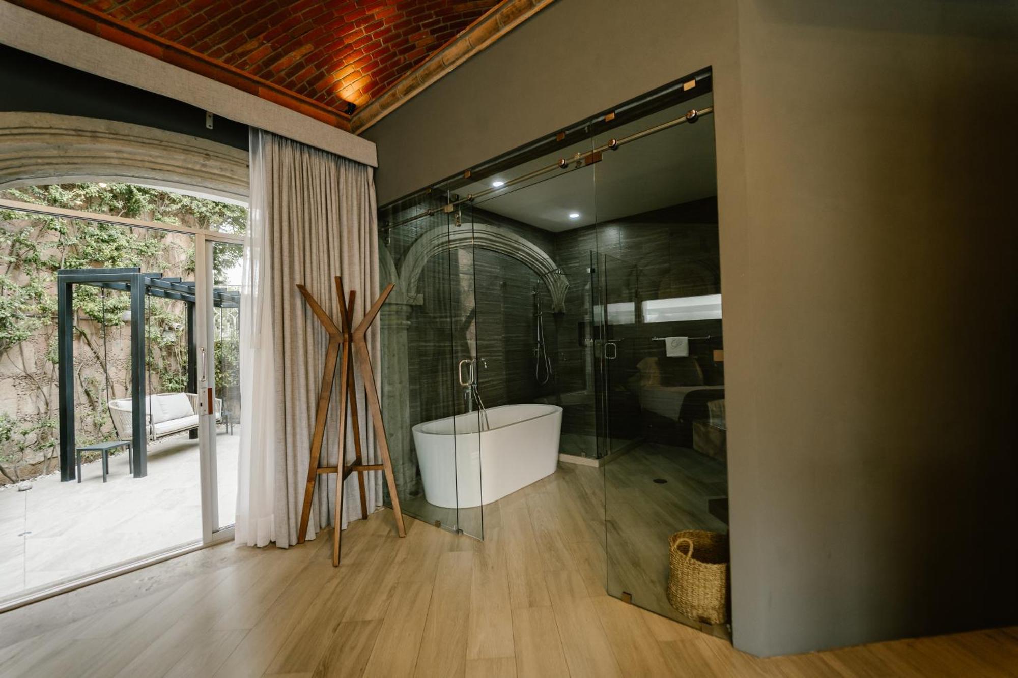 De Cantera Y Plata Hotel Boutique 塔斯科·德·阿拉尔孔 客房 照片